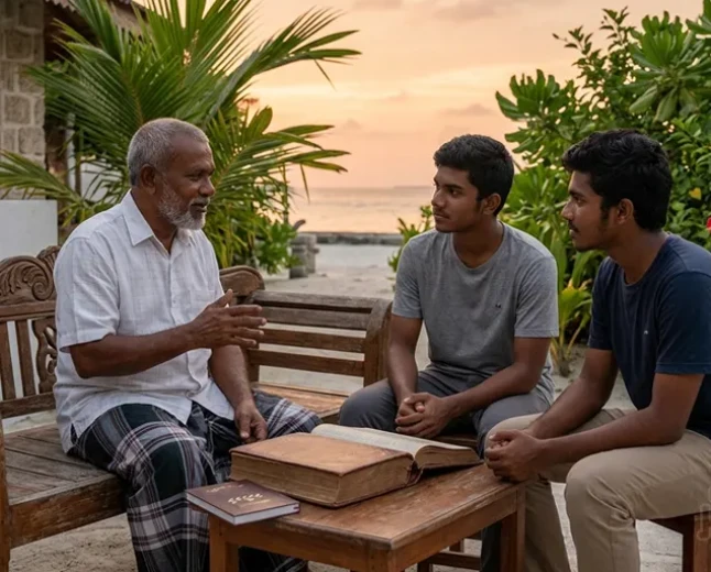 ދަރިން ބިނާކުރުމުގައި ލުޤުމާނުގެފާނުގެ ނަސޭހަތުން ފިލާވަޅެއް!