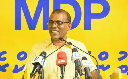 ރިޔާސީ ޕްރައިމަރީ ނިމެންދެން ރަނިންމޭޓުން އިއުލާންކުރުން ފަސްކުރުމަށް ރައީސް ނަޝީދު (އަންނި) ގޮވާލައްވައިފި